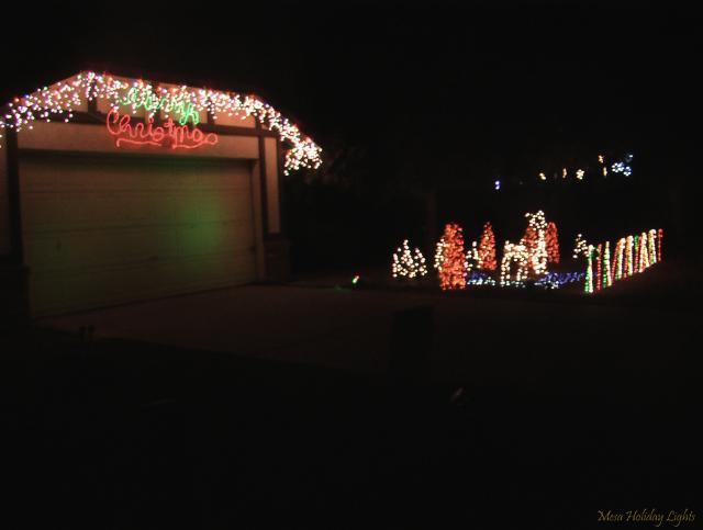 Display from the garage side