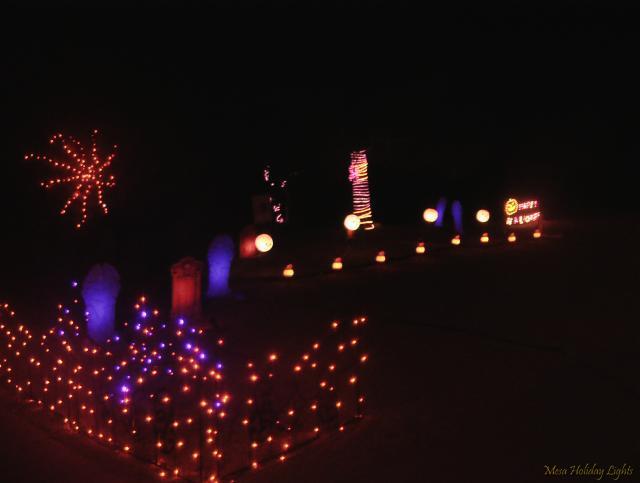 View from the left side of the display
