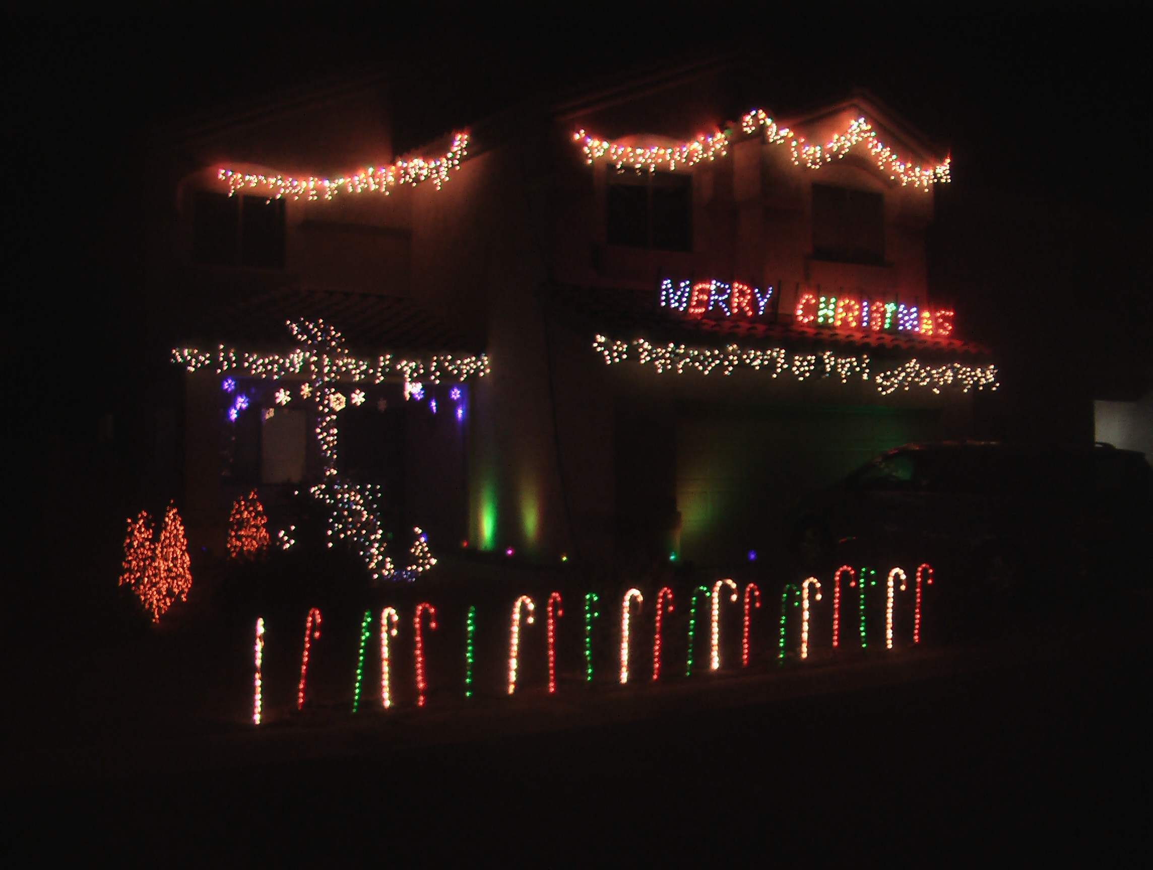 2012 Christmas display