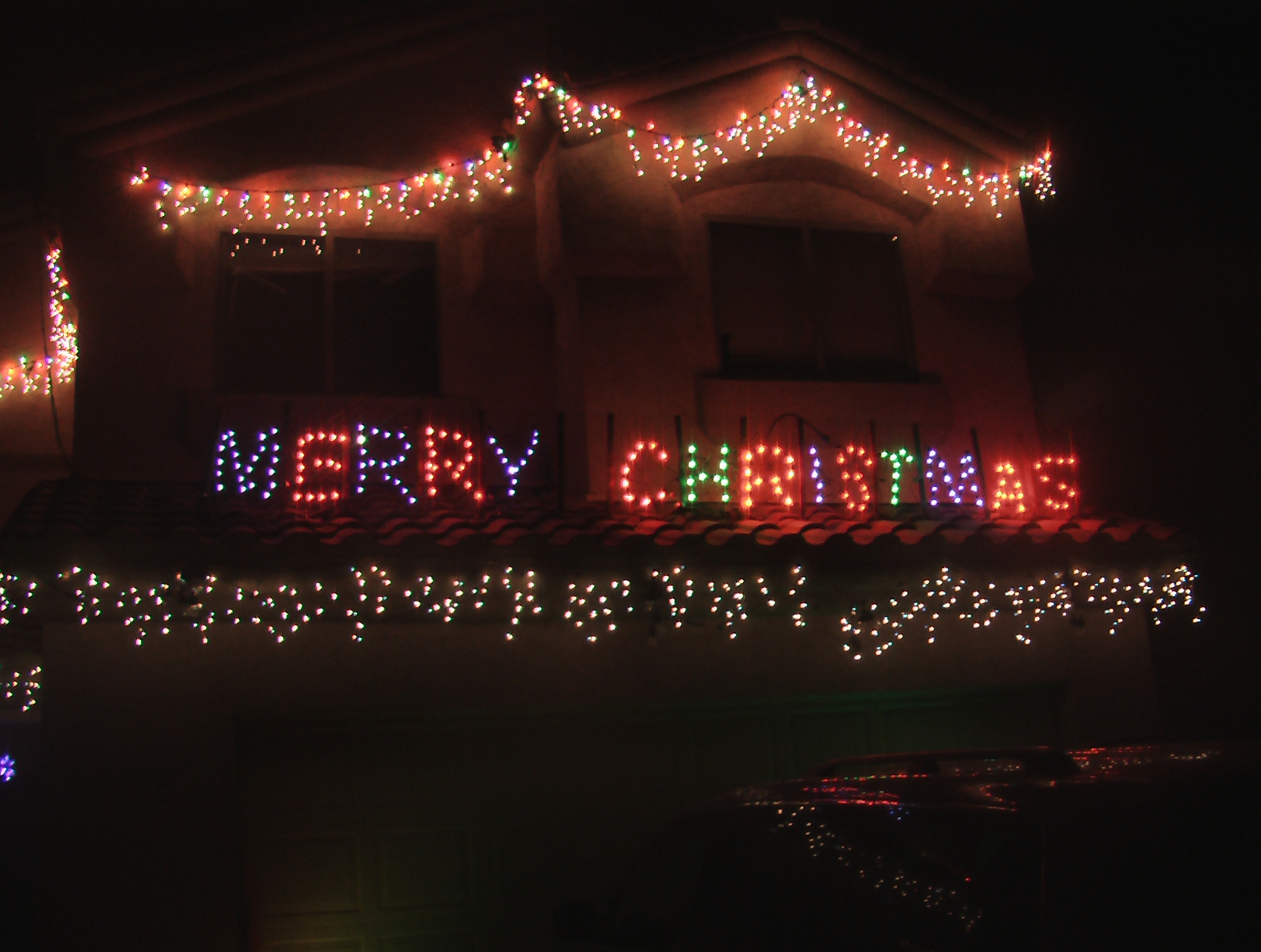 Merry Christmas sign