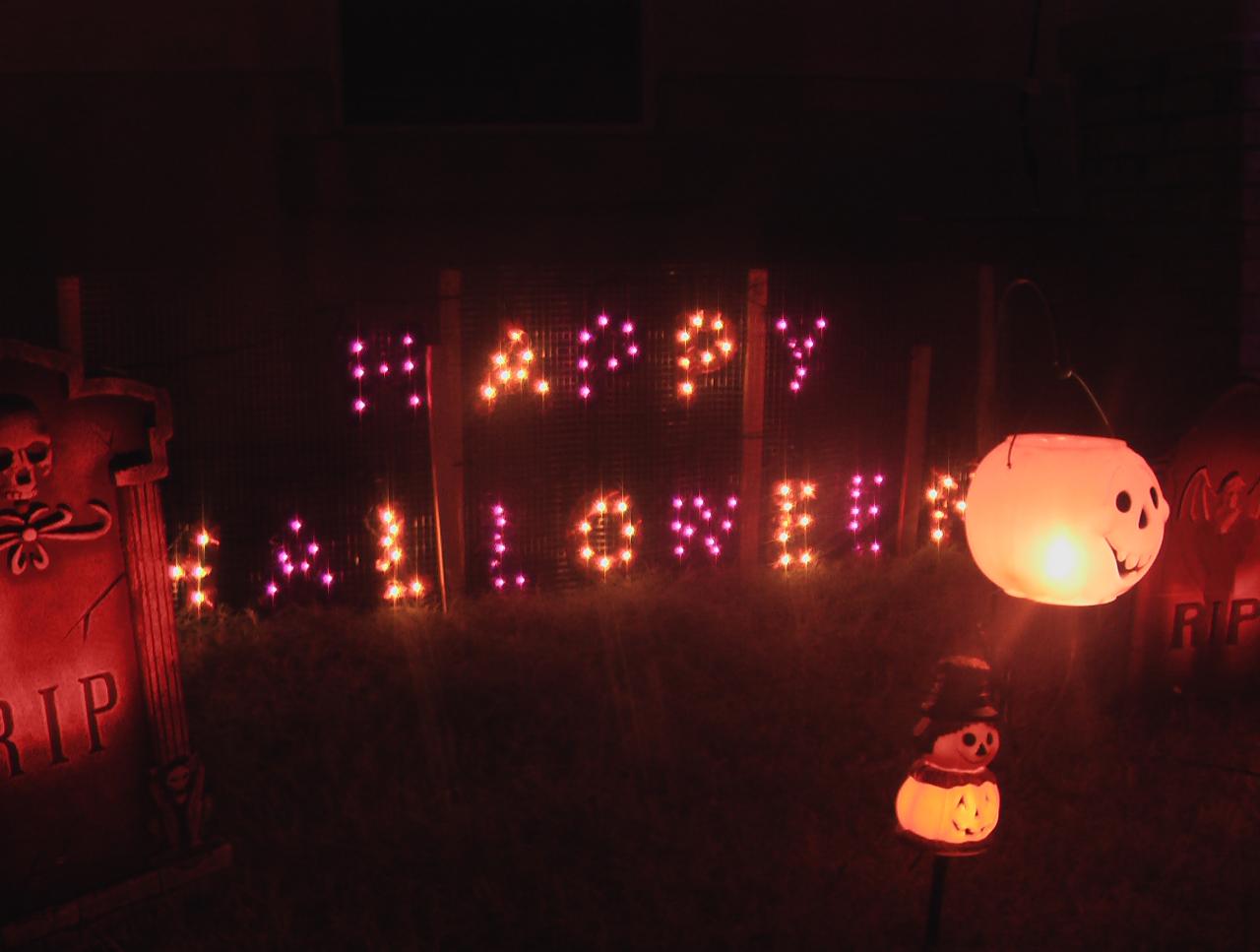 Happy Halloween sign