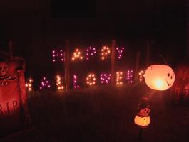Happy Halloween sign