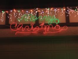 New Merry Christmas Sign