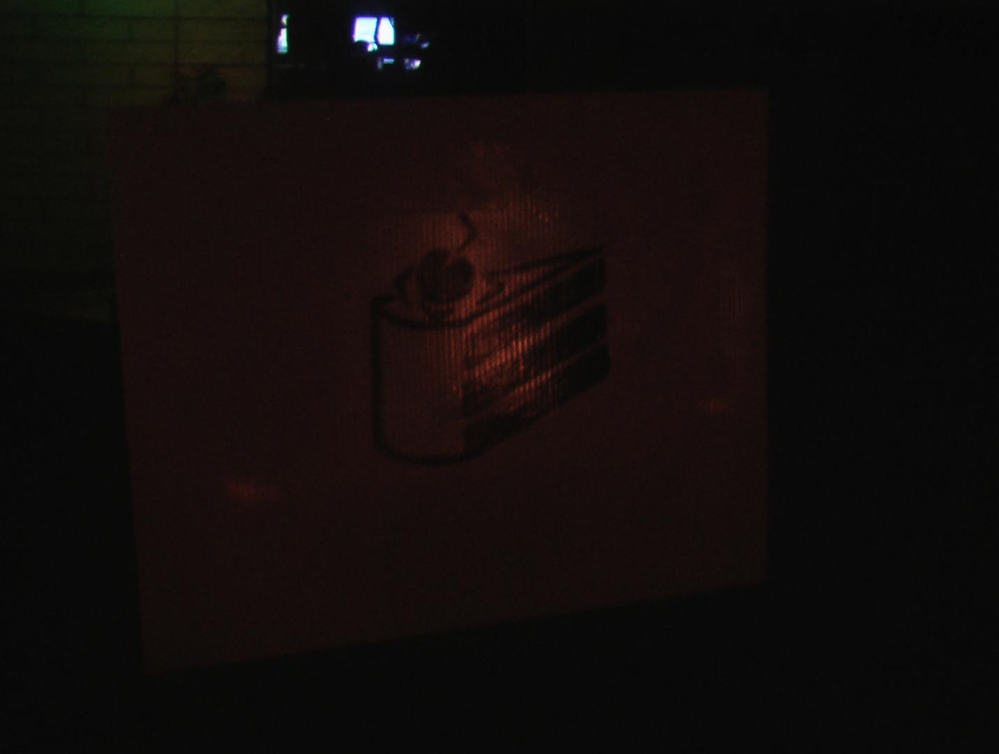 Portal sign without black light