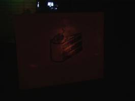 Portal sign without black light