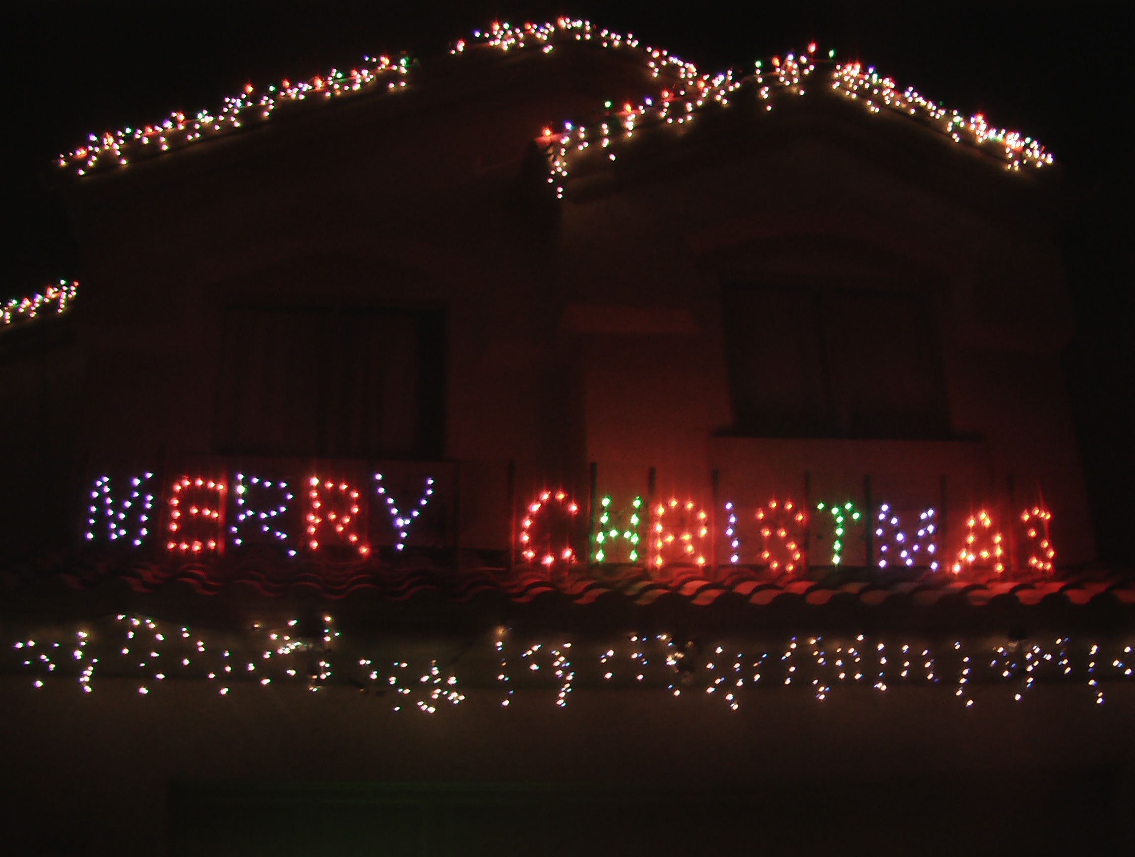 Merry Christmas Sign