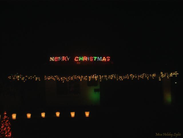 Close-up Merry Christmas