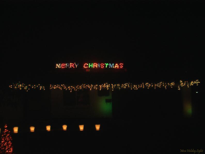 Close-up Merry Christmas
