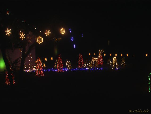 Close-up Snowflakes, Mini-Trees