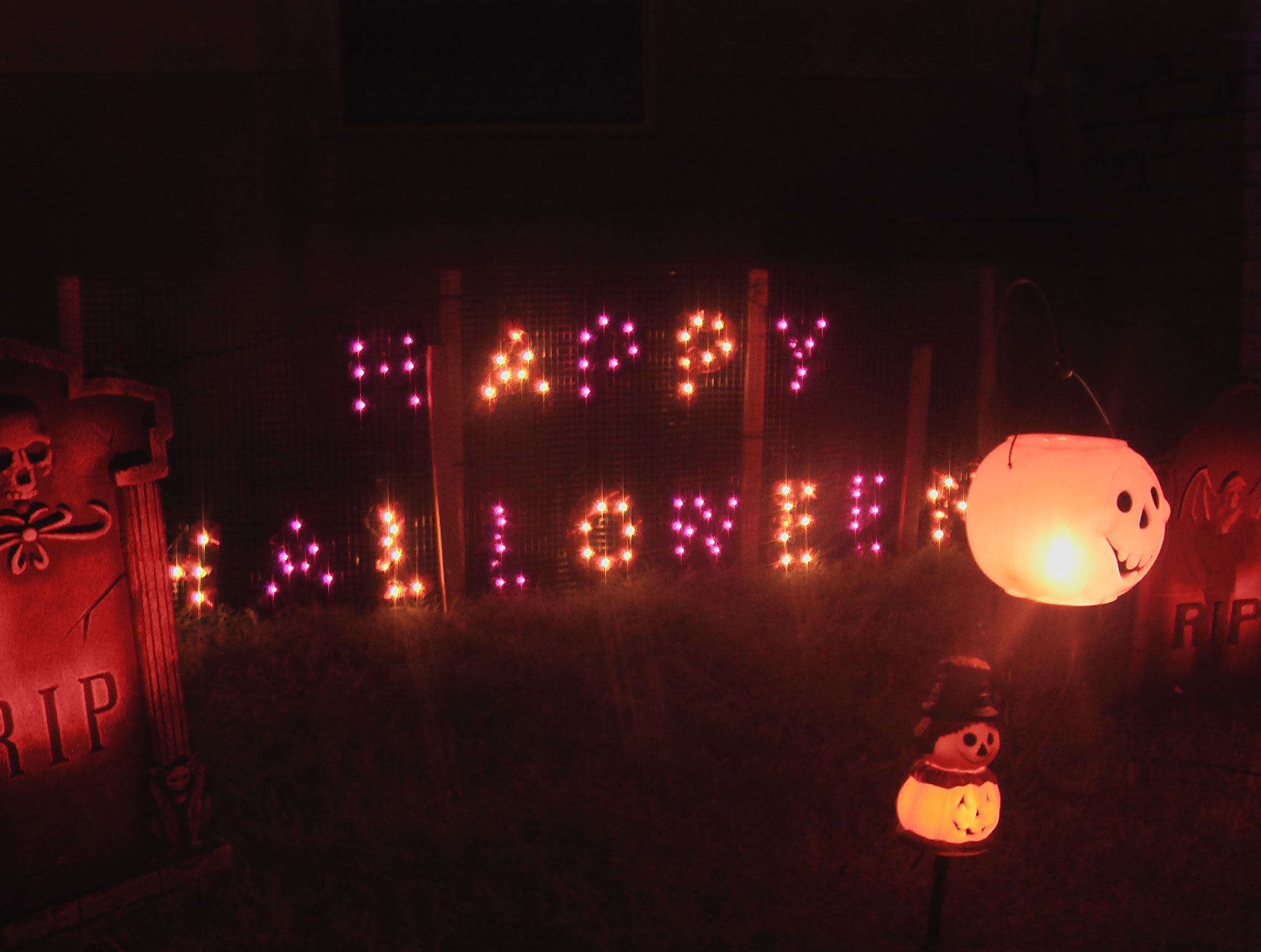 Happy Halloween sign