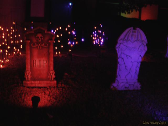 Closeup on Tombstones